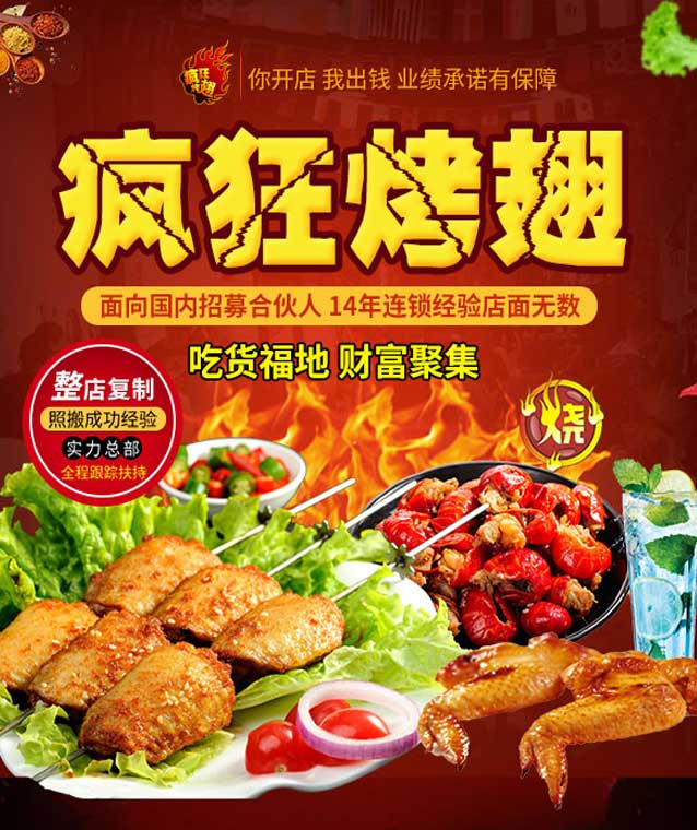 萨迦变态辣烤翅